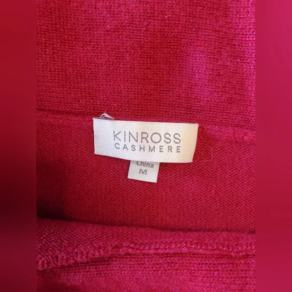 Kinross 100% Cashmere Sweater M - Picture 2 of 3